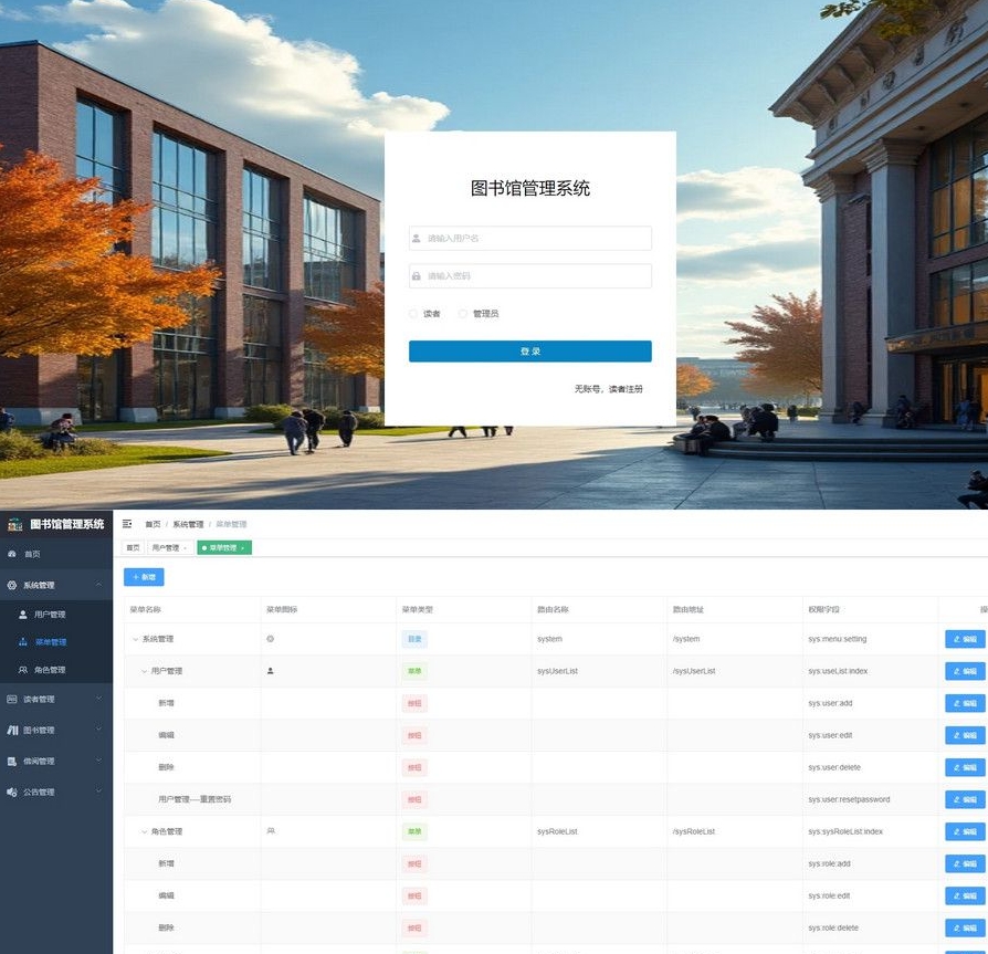 springboot图书馆管理系统前后端分离版本加论文-星链源码网
